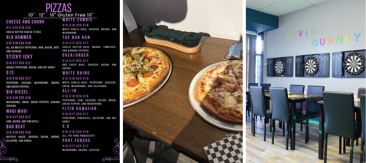 Vivid Journey Menu